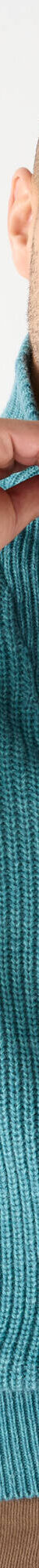 Pull col camionneur côte anglaise 30% laine (céladon mouliné) Pull col camionneur côte anglaise 30% laine (céladon mouliné)